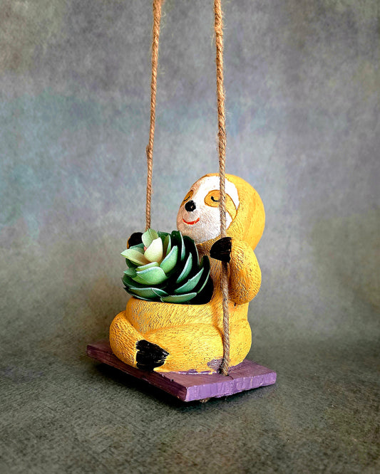 Snoozy Sloth Planter