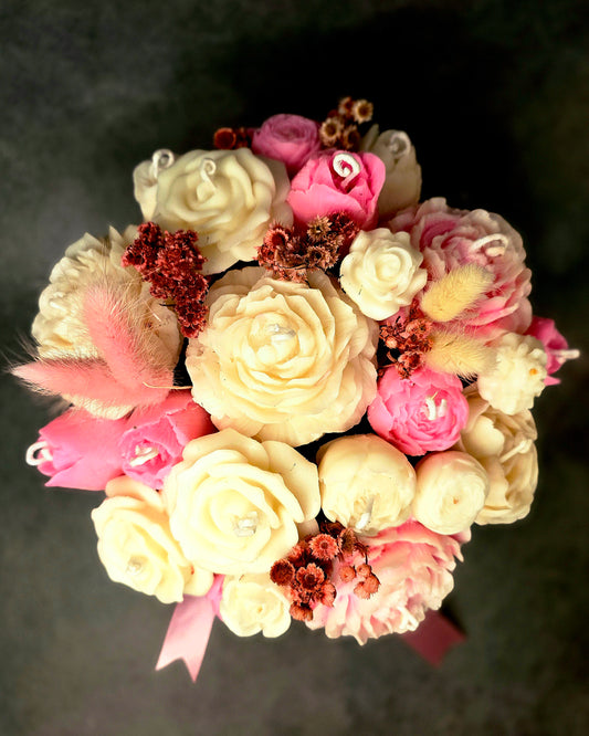 The Grand Rosette Candle Bouquet