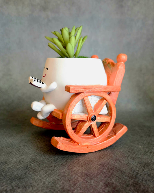 Bookworm Buddy Planter
