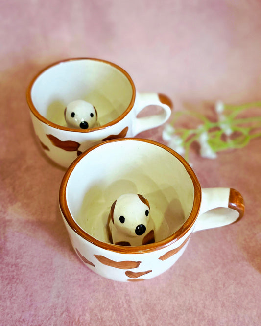 Peekaboo Pup Mug
