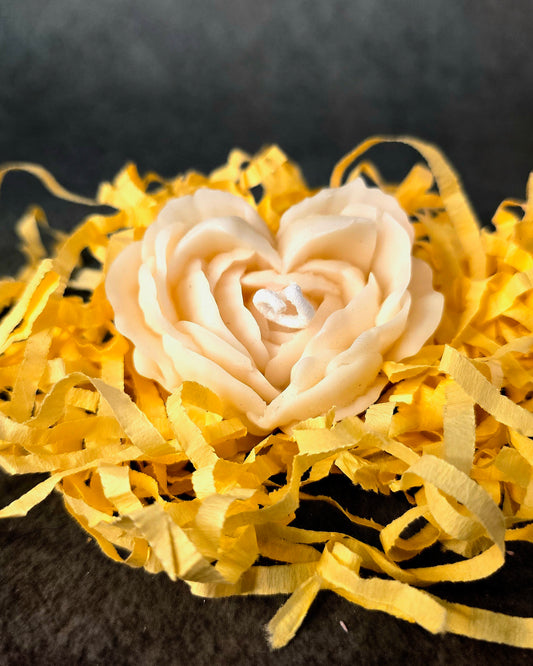 Blooming Heart Candle