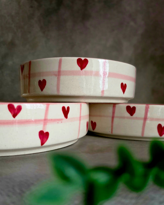 Tic Tac Toe Bowl Set