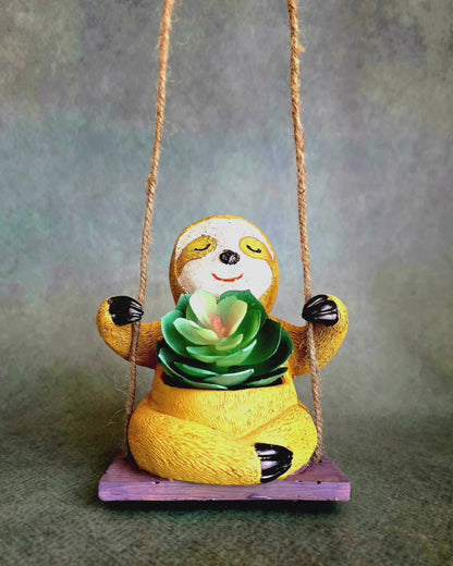 Snoozy Sloth Planter