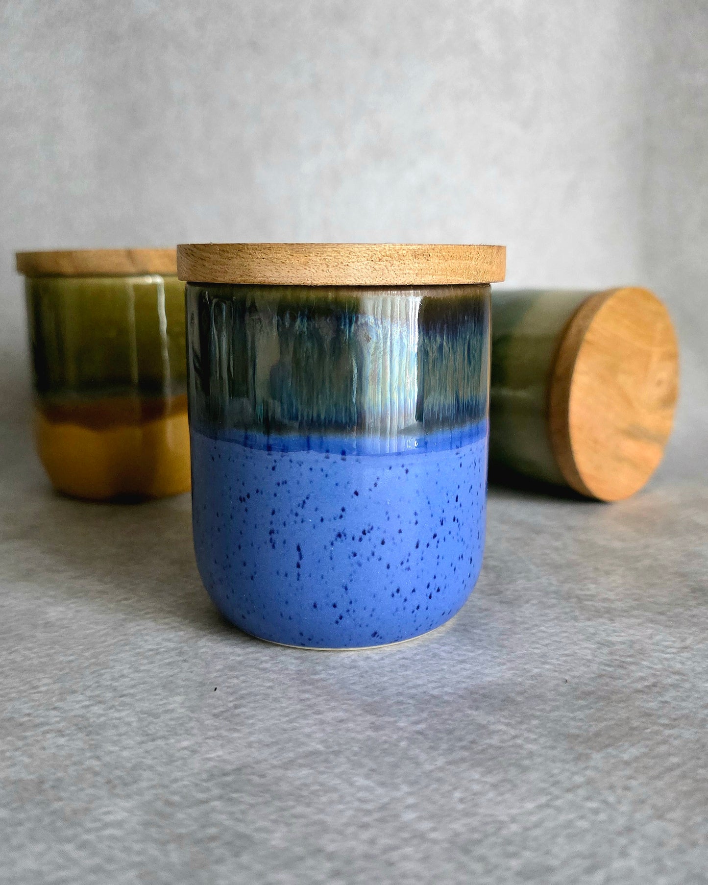 Sunset Trio Jars