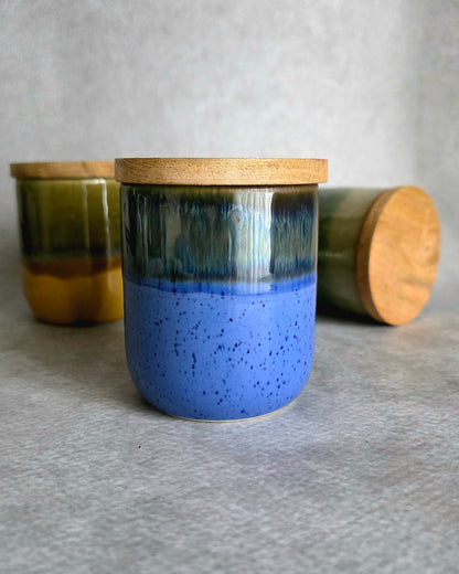 Sunset Trio Jars