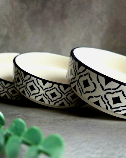 Navy Mosaic Bowl Set