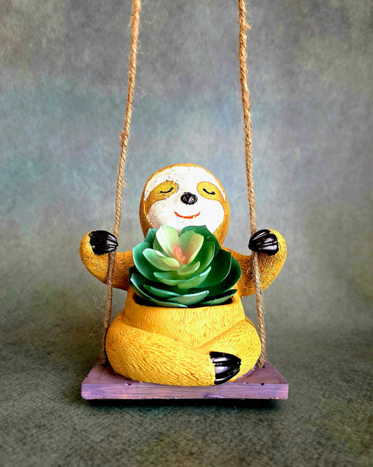Snoozy Sloth Planter