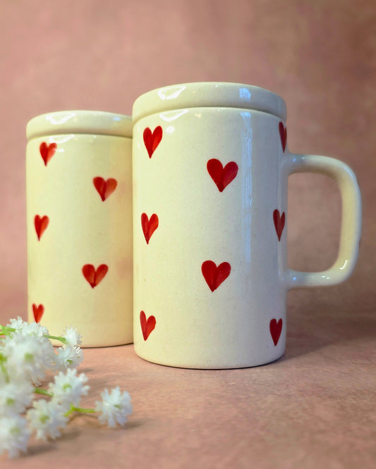 Extra Pour of Love – Mug with Lid