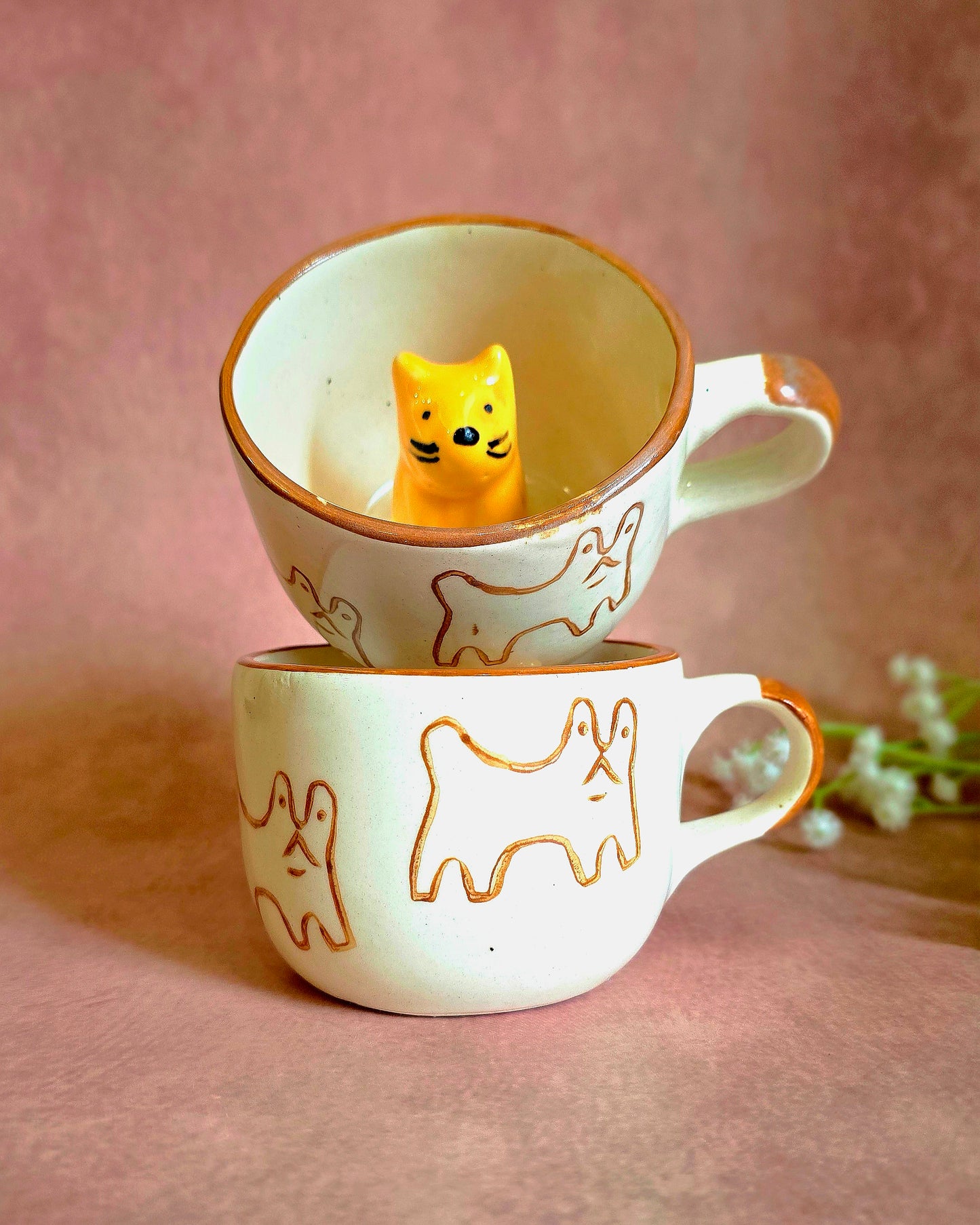 Peekaboo Cat Mug