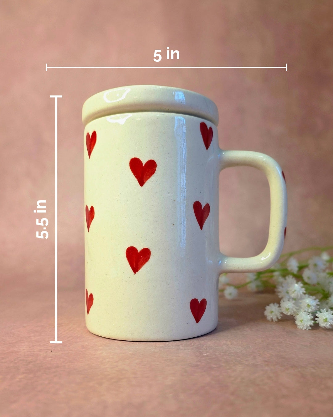 Extra Pour of Love – Mug with Lid