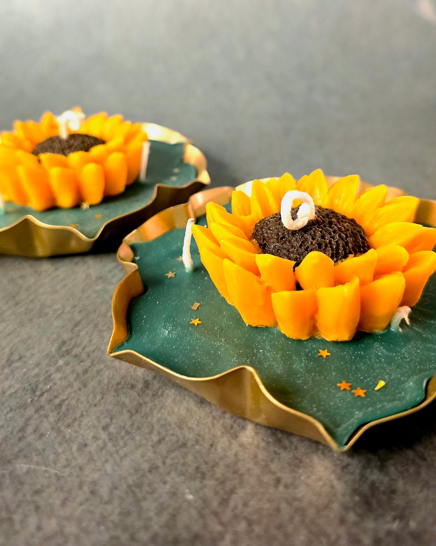 Sunflower Urli Candle