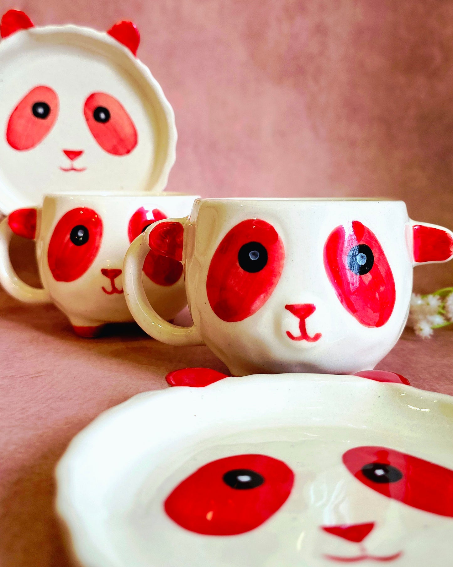 Red Panda Sips Set