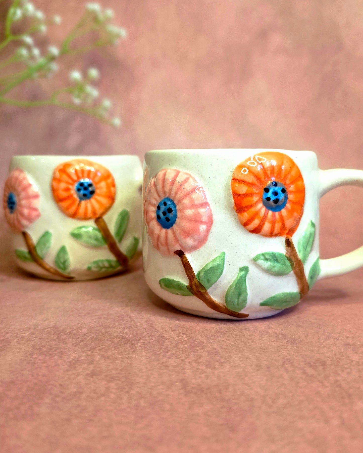 Bloom n Brew Mug - Set of two