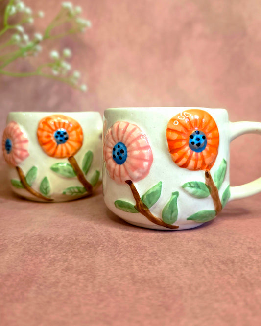 Bloom n Brew Mug - Set of two