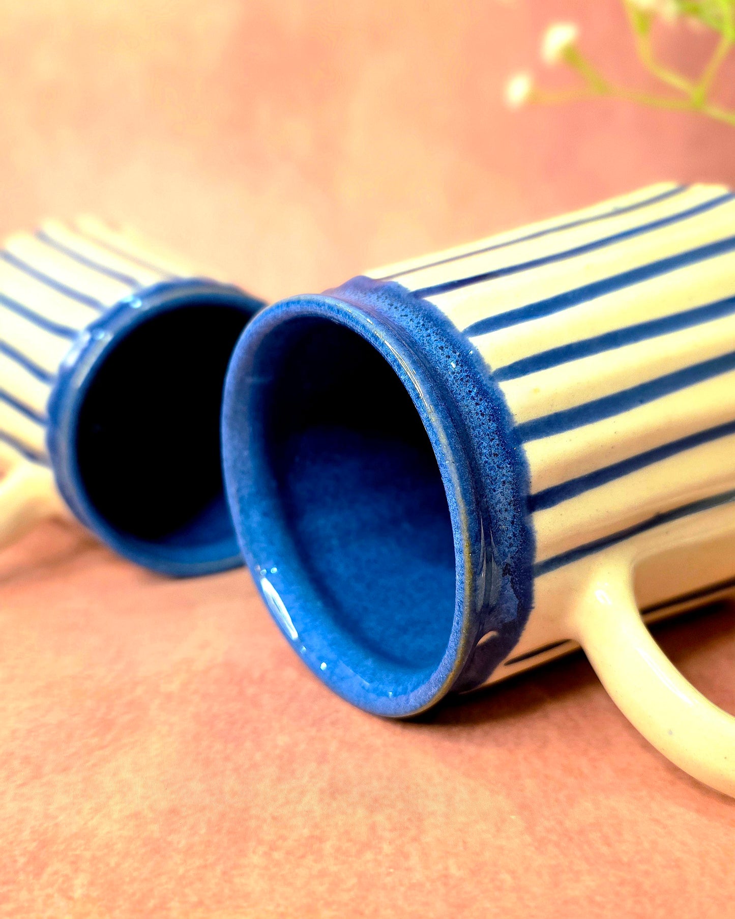 Indigo Stripe Mug
