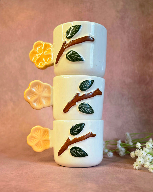 Blooming Branch Mug - Set of 2